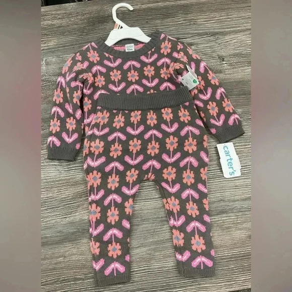 Carter’s 2 Piece Knit Sweater Set. Size 18 Month. NWT - Picture 3 of 4